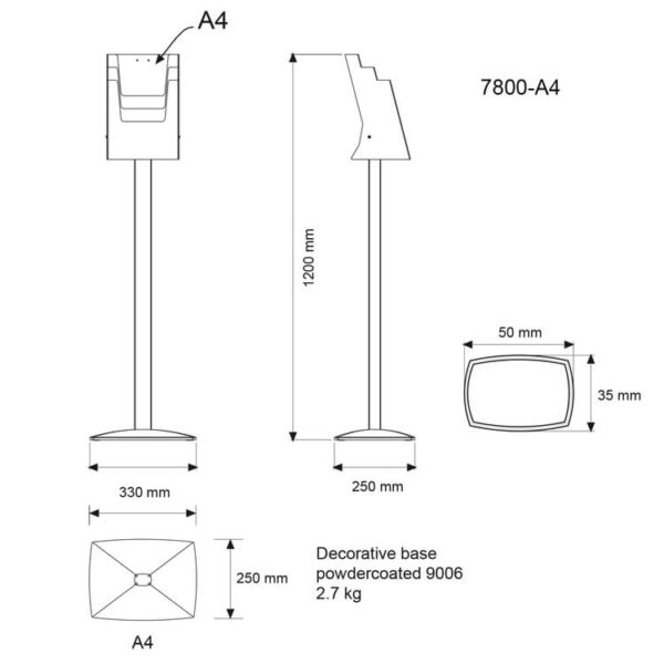 Folderhouder A4 en 1_3 A4