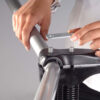Zilver stoepbord op statief waterdicht