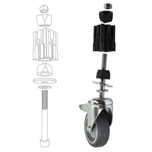Expander 40 x 40 mm