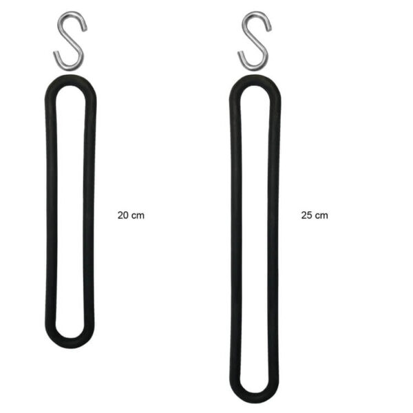 Spanrubber 20 of 25 cm (set van 25 stuks)